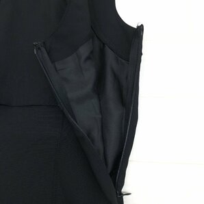 Neil Barrett ニールバレット ストレッチ ドレス ワンピース S 黒 ブラック ノースリーブ ボタンデザイン レディース 女性用の画像6