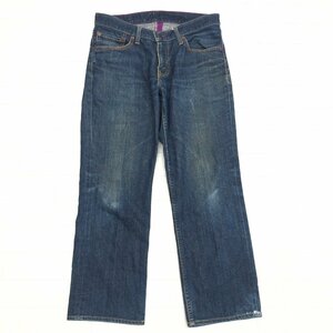 ●Levi’s リーバイス 502 USED加工 デニム パンツ 32 w84 濃紺 インディゴ アメカジ 国内正規品 メンズ 紳士