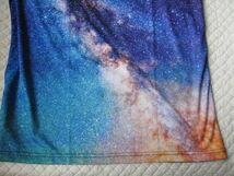 宇宙　天の川　半袖Tシャツ　メンズ　XL_画像3