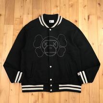 ★激レア★ KAWS milo スウェット スタジャン Mサイズ a bathing ape BAPE カウズ マイロ エイプ ベイプ アベイシングエイプ NIGO w98_画像1