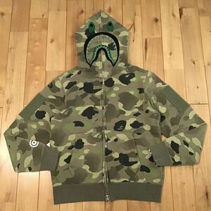 グラデーションカモ シャーク パーカー Sサイズ shark full zip hoodie a bathing ape BAPE camo エイプ ベイプ アベイシングエイプ i749