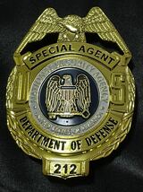 【入手困難】米CIA 中央情報局 US Central Intelligence Special Agentフルサイズ ポリスバッジ NYPD LAPD ミリタリー Police バッチ　レア_画像2