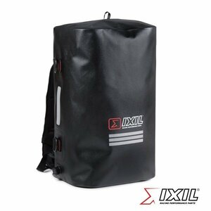 IXIL製 バイク用 防水 ツーリングバック シートバック リュックサック 35L ブラック/ボストンバッグ ショルダーバッグ【送料800円】