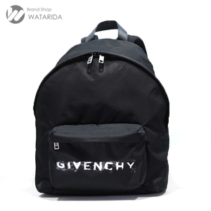 ji van si. Givenchy GIVENCHY bag graph .ti backpack rucksack nylon leather black storage bag attaching 