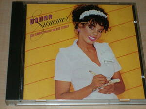 ドナ・サマーDONNA SUMMER/SHE WORKS HARD FOR THE MONEY◆西独盤