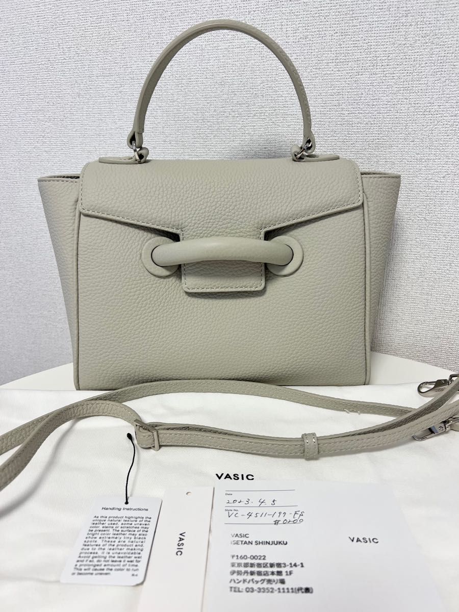 新品】VASIC BOND MINI MINI グレージュ|PayPayフリマ