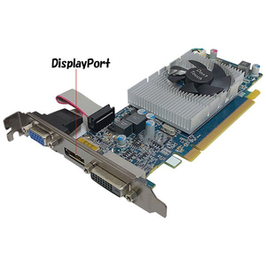 【中古パーツ】AMD ATI Radeon HD7570 DDR3 1GB VGA、DVI、DisplayPort ビデオカード PCI-E グラフィックボード■HD7570 -12CM