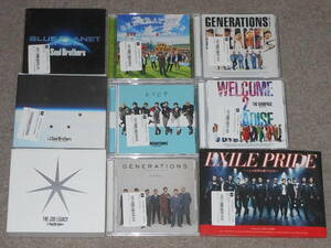 EXILE,GENERATIONS,三代目JSOUL BROTHERS,THE RAMPAGE,CD,DVD,栞?キーホルダー4個,エグザイル,HIRO,ATSUSHI,TAKAHIRO,AKIRA,MAKIDAI,おまけ