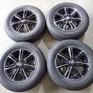 QR6634【送料無料185/70R14】ノート フリードなどへ ブリヂストン 中古夏タイヤセット ★14×5.5J 100/4H ET47★1円スタートの画像1