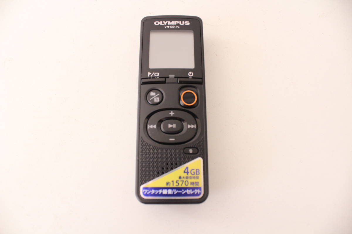 ☆OLYMPUS オリンパス ボイスレコーダー VN-551PC 未使用品 1円