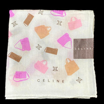 ★未使用★新品【セリーヌ CELINE】マカダム 織り柄　バッグ柄 大判 ハンカチ_画像1