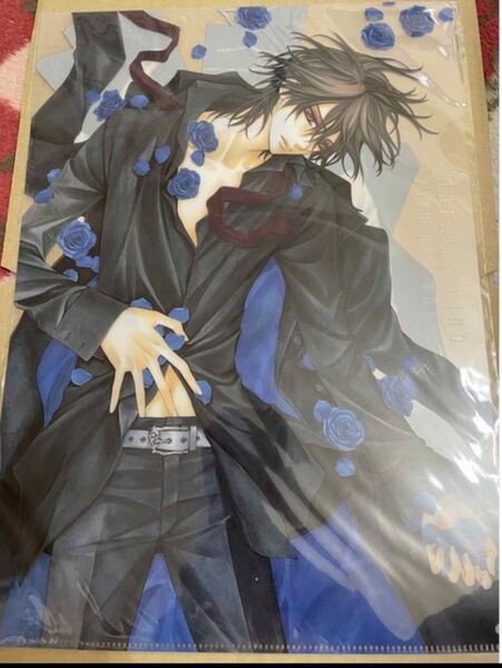 原画展限定☆ A4サイズのクリアファイル 樋野まつり原画展 ヴァンパイア騎士 クリアファイル 錐生零 玖蘭枢