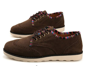  less .design high class men's shoes Brown 10333-26.*clj