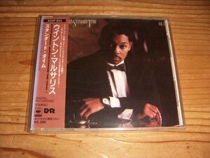 CD：WYNTON MARSALIS MARSALIS STANDARD TIME VOLUME1 スタンダード・タイム ウイントン・マルサリス：帯付：旧規格