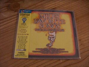 CD：DREAM SESSION '96 MILES FAVORITE SONGS マイルス・フェイバリット・ソングス ドリーム・セッション’96：帯付