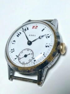希少 スモセコ 激レア EBEL アンティーク 手巻き式 スモールセコンド 手巻き腕時計 