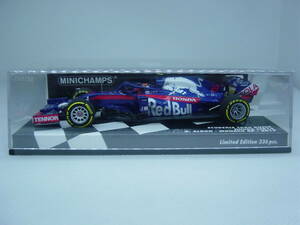 送料300円～ MINICHAMPS 1/43 TORO ROSSO STR14 F1 MONACO GP 2019 #23 A.ALBON トロロッソ アルボン モナコGP HONDA ホンダ