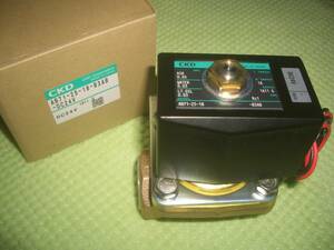 新品　CKD電磁弁　AB71-25-18-B3AB-DC24V ブラケット付 ★受け取り連絡厳守★