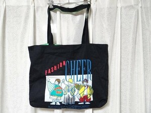 新品 80年代 ビンテージ tomboy トムボーイ FASHION CHEER ロカビリー 不良 トートバッグ レトロ 昭和 当時物