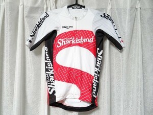 希少 WAVE ONE ウエイブワン TEAM Sharkisland サイクルジャージ 半袖 自転車 ロードバイク Sサイズ