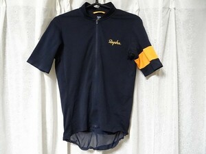  rare Rapha rough . cycle jersey short sleeves bicycle road bike X-SMALL black color 