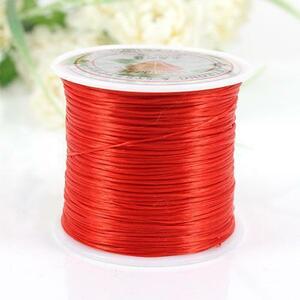 ope long rubber approximately 60m× approximately 0.8mm red color G1-115-Red