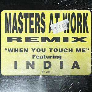 試聴 名曲 Masters At Work Featuring India When You Touch Me (Remix) 1993年ハウスクラシック