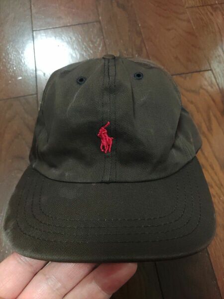 POLO RALPH LAUREN　RRL キャップ　MADE IN USA タグ付き　未使用品　デッドストック　茶