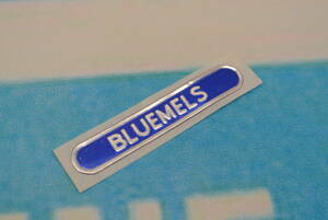 BLUEMELSステッカー・当時物・BMC・英国車・クラシックカー・GBプレート・ナンバープレート