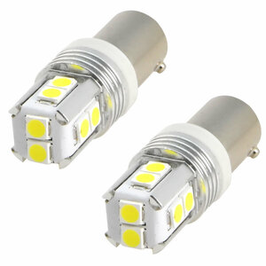 ポルシェ ボクスター 987 BAX9S H6W ピン角150° キャンセラー内蔵 LED ポジション球 2個セット 6000K ホワイト 白 SMD 無極性