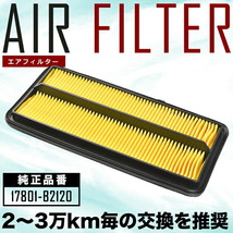 S500P/S510P ハイゼットトラック エアフィルター エアクリーナー H26.9- AIRF43_画像2