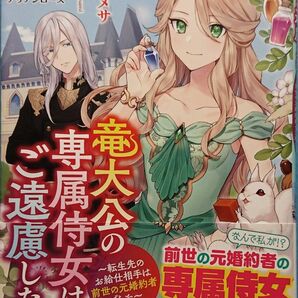 『竜大公の専属侍女はご遠慮したい！ ～転生先のお給仕相手は前世の元婚約者でした～　1』 江本マシメサ/アリアンローズ（単行本）