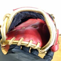 ローリングス HOH GOLD CAMO ホワイトカモレザー使用 Rawlings 一般軟式内野用グラブ メンテ済即戦力 野球 大人用グローブ_画像9