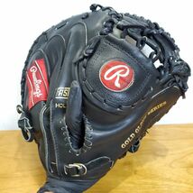 ローリングス 米国製 HOH Made in USA 激レア GOLD GLOVE Rawlings 一般硬式捕手用グラブ メンテ済即戦力 野球 大人用キャッチャーミット_画像1