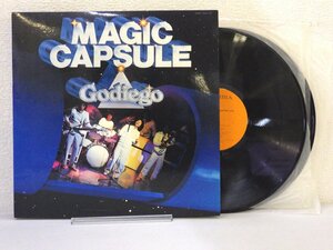 LP レコード 2枚組 GODIEGO ゴダイゴ MAGIC CAPSULE LIVE マジックカプセル ライブ 【E-】 H1278O