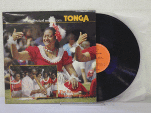 LP レコード Tongan Festival Contingent トンガ音楽祭 Festival Music Of Tonga 【E-】 H1245T