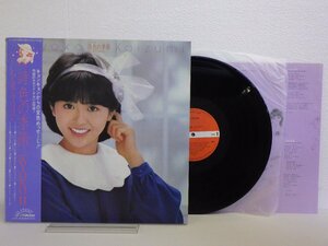 LP レコード 帯 小泉今日子 詩色の季節 【E+】 M124K