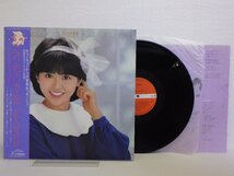 LP レコード 帯 小泉今日子 詩色の季節 【E+】 M124K_画像1