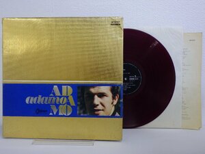 LP レコード 赤盤 ポピュラー黄金シリーズ ADAMO アダモ 【E-】 M149K