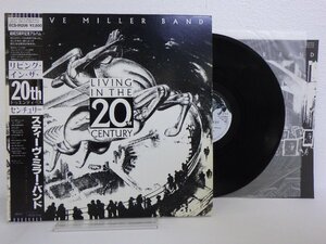 LP レコード 帯 見本 非売品 STEVE MILLER BAND スティーヴ ミラー バンド LIVING IN THE 20th CENTURY 【E+】 M301K