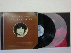 LP レコード LINDA リンダ ロンシュタット RONSTADT GREATEST HITS グレイテスト ヒッツ 【E-】 D11010H