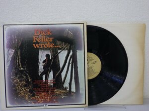 LP レコード DICK FELLER ディック フェラー WROTE ロウト 【E-】 D11016H