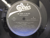 LP レコード 帯 JULIO IGLESIAS フリオ イグレシアス DE NINA A MUJER イザベラの瞳 【E-】 E4514T_画像9