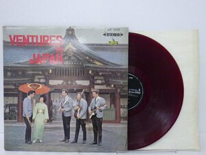 LP レコード 赤盤 THE VENTURES ベンチャーズ VENTURES IN JAPAN ベンチャーズ イン ジャパン 【E-】 D11194H