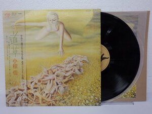 LP レコード 帯 小椋佳 道草 【E+】 D11294A