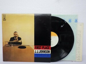 LP レコード J J Johnson JJ ジョンソン FIRST PLACE 【E+】 D11299A