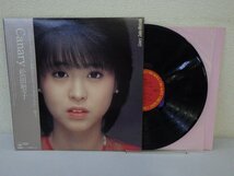 LP レコード 帯 松田聖子 Canary 【E+】 E5026X_画像1
