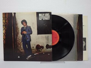 LP レコード BILLY JOEL ビリー ジョエル 52ND STREET ニューヨーク52番街 【E-】 D11180H