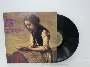 LP レコード CHOPIN'S FAVORITE PIECES ショパン ピアノ名曲集 幻想即興曲 フィリップ アントルモン 他 【E+】 E5775Y