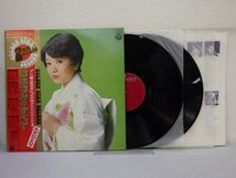 LP レコード 帯 2枚組 都はるみ GOLDEN DELUXE ゴールデン スター デラックス 都はるみのすべて 【E+】 E5812W_画像1